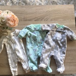 💙 Zip sleepers, preemie